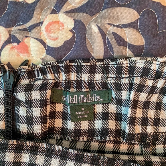Wild Fable Checkered Skirt - Picture 2 of 2